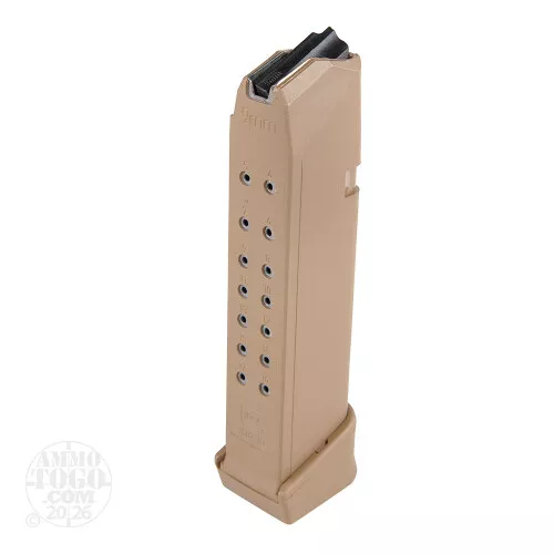 1 - Glock G17/G19X/G34 19rd Coyote Tan Magazine