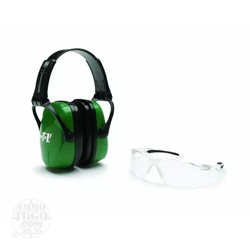 1 – Howard Leight Shooting Safety Combo Kit Green