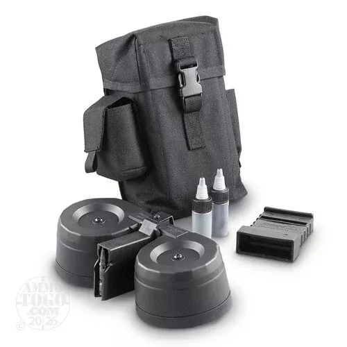 1 – Korean KCI AR-15 .223/5.56mm 100rd. Drum Magazine Black Back