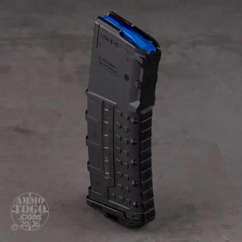 1 - Leapers UTG AR-15 Window 30rd Black Polymer Magazine