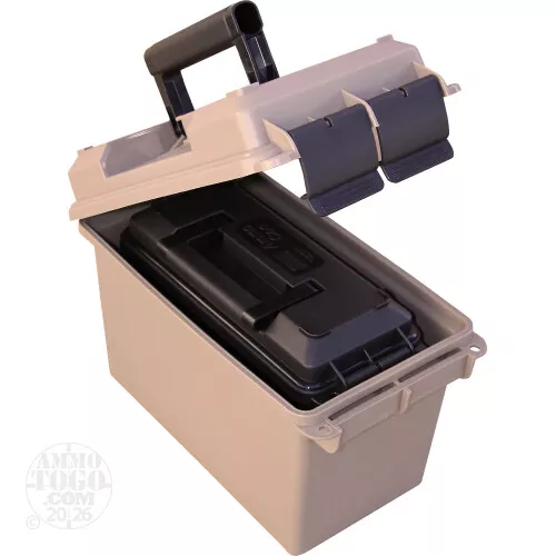 1 - MTM Case-Gard Plastic Ammo Cans - Brand New 30 Cal & 50 Cal Combo Pack