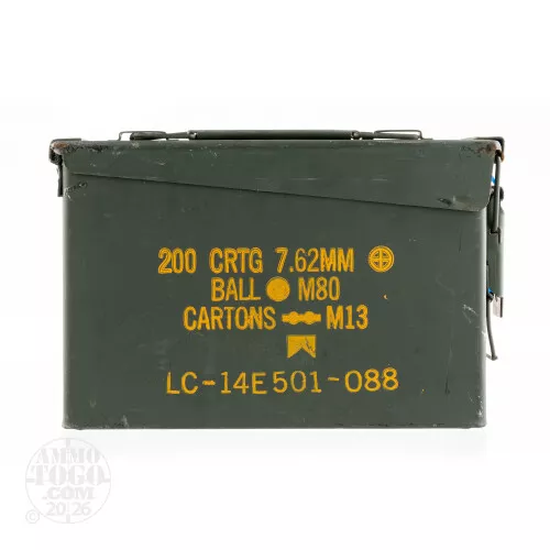 1 - USGI 30 Cal. Size Ammo Can - Fair