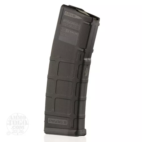 10 - Magpul PMAG Gen M2 MOE AR-15 30rd Black Polymer Magazines