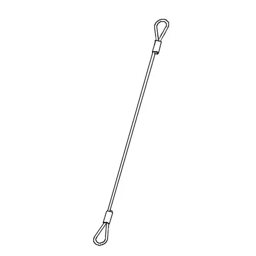 100-3904 – CABLE – LIFT LH FRONT – (TORO ORIGINAL OEM)