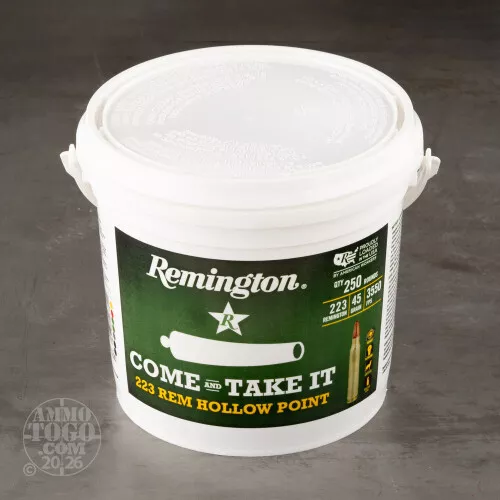 1000rds – 223 Rem Remington UMC 45gr. JHP Ammo