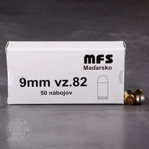 1000rds – 9mm Makarov MFS Slovakian LE Surplus 71gr. Sintered Iron Ammo