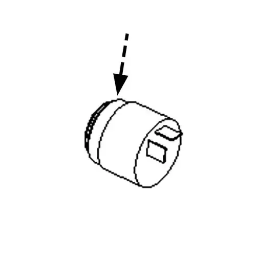 104-5107 – NUT-PLASTIC KNURLED – (TORO ORIGINAL OEM)