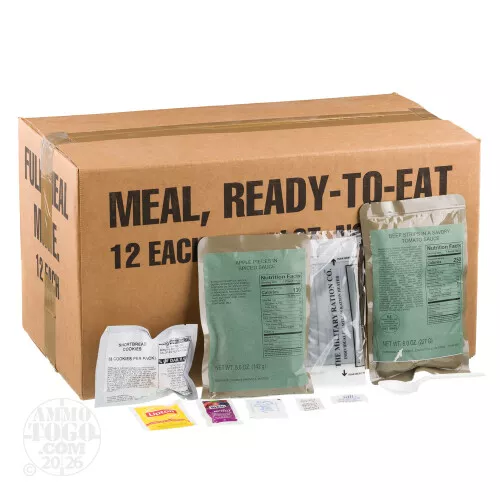 12 - The Military Ration Co. Meals, Ready-to-Eat (MREs)
