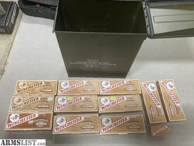2550 rounds of Winchester .22WRF ammo in steel ammo can 22 wrffrom Deals on Guns near Louisburg, North Carolina, USA