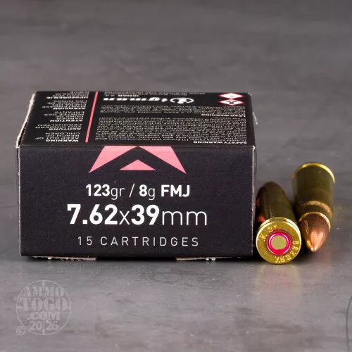 840rds – 7.62x39 Igman 123gr. FMJ Ammo