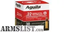 Aguila 22LR Hollow Point - 500Rd Box from Realm Firearms near Spring Lake Park, Minneapolis / St. Paul, MN