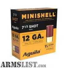 Aguila Minishell 12 GAUGE 1.75'' 5/8OZ 7.5 from Realm Firearms near Spring Lake Park, Minneapolis / St. Paul, MN