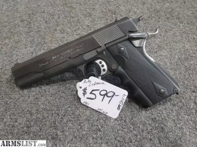 AUTO ORDNANCE 1911 from SoundLoan near Everett, WA