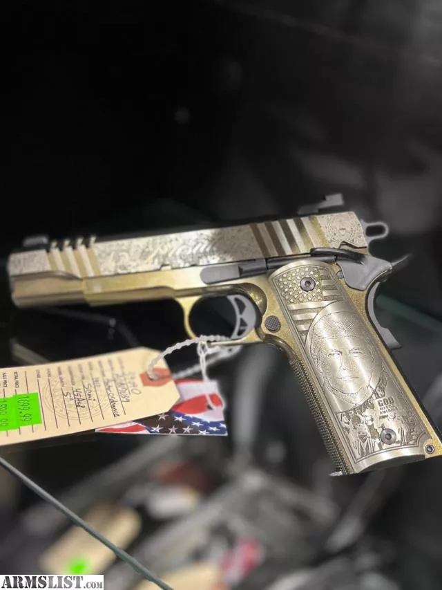 Auto Ordnance 1911 from Southern Variety Guns & Ammo Shooting Range near Biscoe, North Carolina, USA