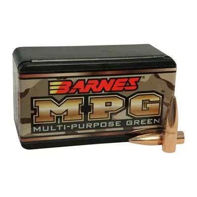 BARNES MUTLI-PURPOSE GREEN (MPG) 30 CALIBER (0.308") BULLETS
