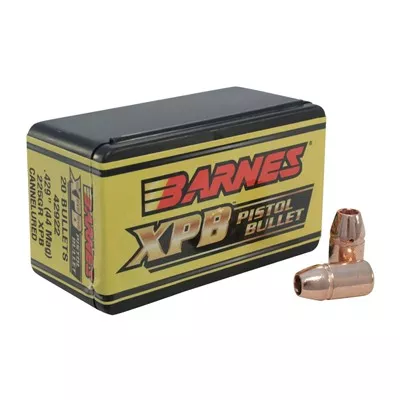 BARNES XPB 44 CALIBER (0.429") PISTOL BULLETS