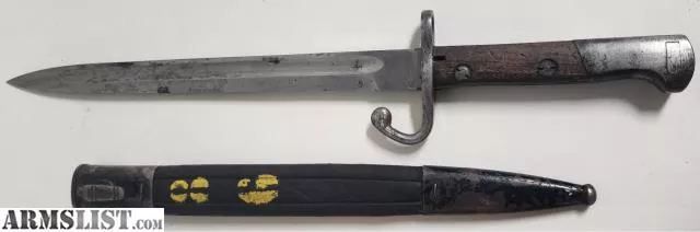 Brazilian Model 1908 Mauser Rifle Bayonet and Scabbard from Coast To Coast Pawn near Clearwater, Tampa/St. Pete, FL