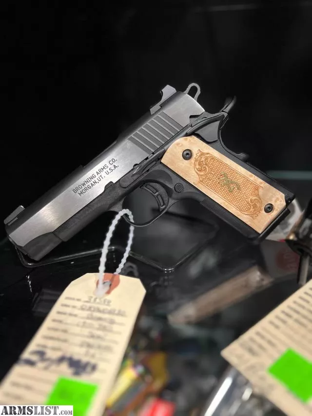 Browning 1911 from Southern Variety Guns & Ammo Shooting Range near Biscoe, North Carolina, USA