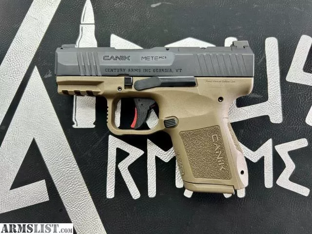 CANIK METE MC9 9mm BLK/FDE 15+1 OPTICS READY from THE ARMORY near CHANDLER, Phoenix, AZ