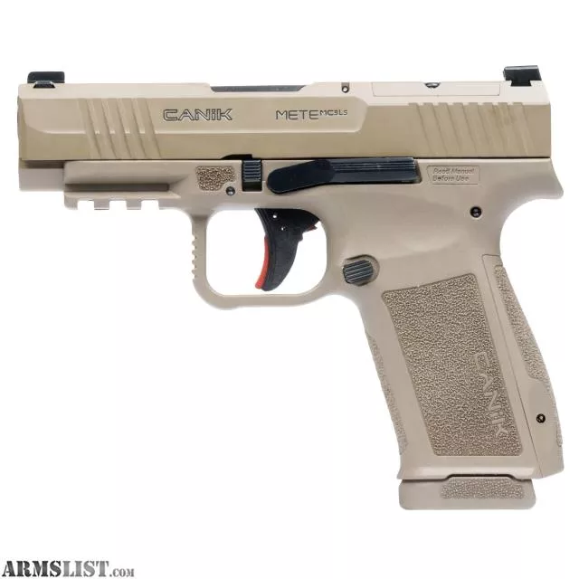 Canik Mete MC9LS FDE Cerakote Optic-Ready 17+1rnd 9mm Pistolfrom Vegas Firearms near Henderson, Las Vegas, NV