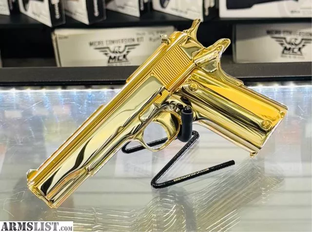 Colt 1911 Government 38 super 24K High Polish from MMP Guns/Mo Money Pawn Shop near Phoenix, AZ