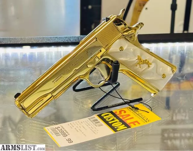 Colt 1911 Government 38 super 24k high polishfrom MMP Guns/Mo Money Pawn Shop near Phoenix, AZ