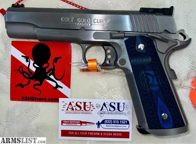 Colt 1911 Government Model Gold Cup Trophy SS 38 Super - Conroe, TX from Adam’s Shoota University near Conroe, Houston, TX