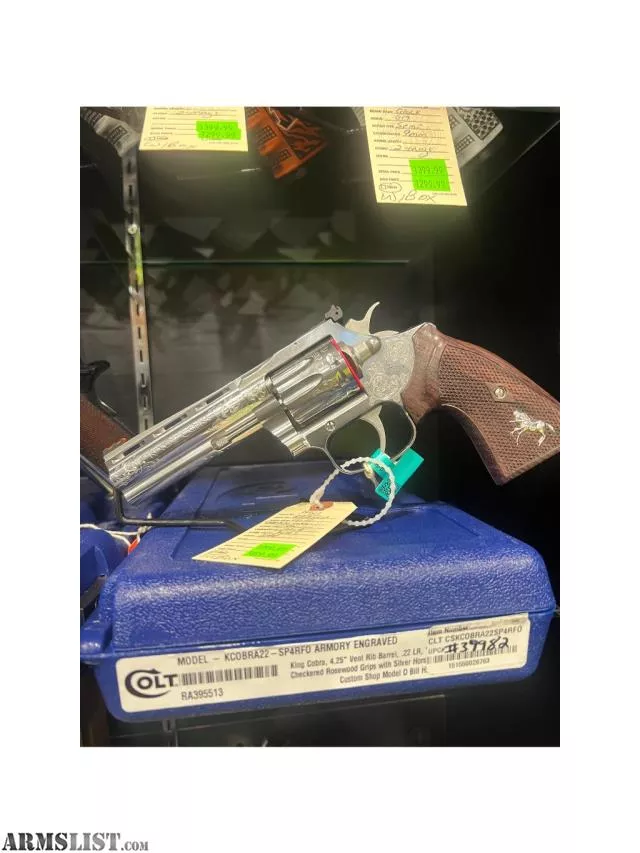 Colt Custom King Cobra from Southern Variety Guns & Ammo Shooting Range near Biscoe, North Carolina, USA
