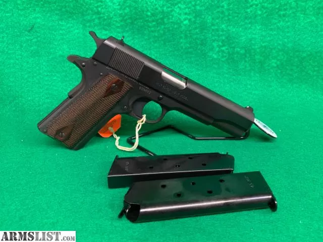 Colt Custom M1991 A1 45ACP Pistol from Pappy’s Arms LLC near Perkinsville, Vermont, USA