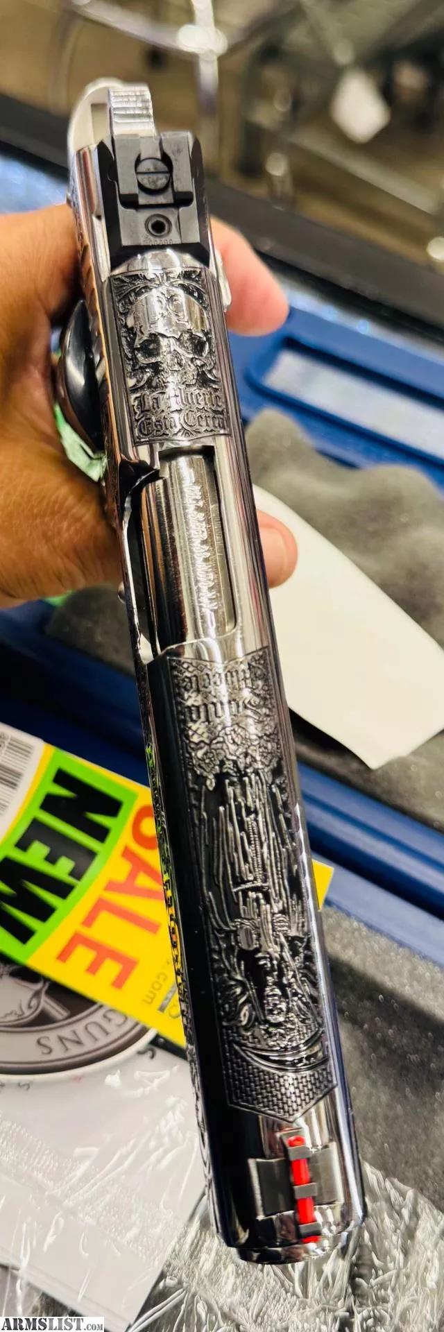 Colt Government 1911 38 super MMPGuns Dia de los Muertos exclusive from MMP Guns/Mo Money Pawn Shop near Phoenix, AZ