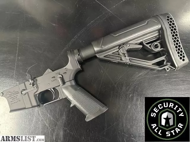 Complete AR15 Lower Receiver with Mil-Spec internals AR-15 from Security AllStar near Hendersonville, Nashville, TN