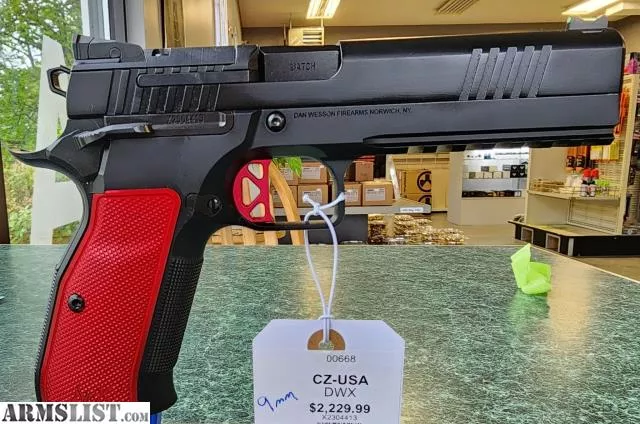 CZ DWX 9mm from BradfordArms LLC near Meredith, New Hampshire, USA