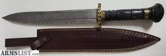 Damascus Viking Seax Dagger from Coast To Coast Pawn near Clearwater, Tampa/St. Pete, FL