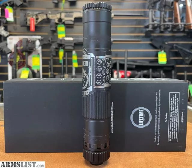 Dead Air Mojave 9 Black 9mm Suppressor from Paratus Outfitters LLC near Rockingham, North Carolina, USA