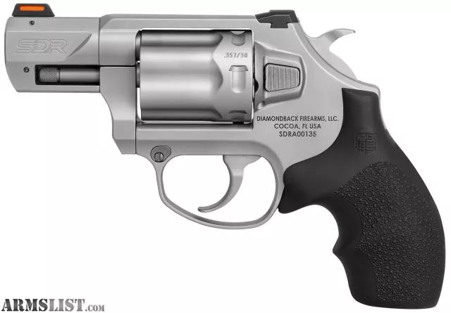 Diamondback SDR Stainless .357 Mag / .38 SPL 2" Barrel 6-Rounds from BuckSnort Outfitters, Inc near Jonesboro, AR