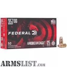 FEDERAL AMERICAN EAGLE 357 SIG 125GR FMJ from Realm Firearms near Spring Lake Park, Minneapolis / St. Paul, MN
