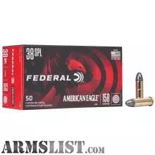 FEDERAL AMERICAN EAGLE 38 SPL 158GR LRN from Realm Firearms near Spring Lake Park, Minneapolis / St. Paul, MN