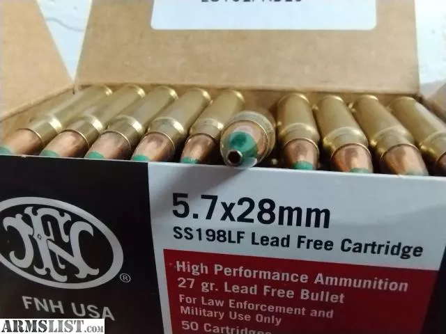 FN SS198LF LE aluminum core GREEN TIP HOLLOW50 round boxes from Citywide Supply L.L.C. near South Tucson, Tucson, AZ