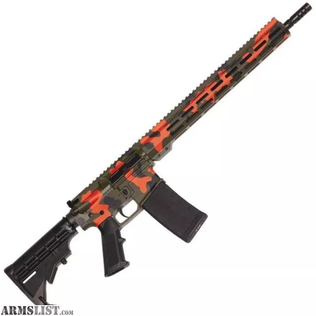 GLFA AR-15 223 Wylde 16" Barrel Deer Camp Camo from BuckSnort Outfitters, Inc near Jonesboro, AR