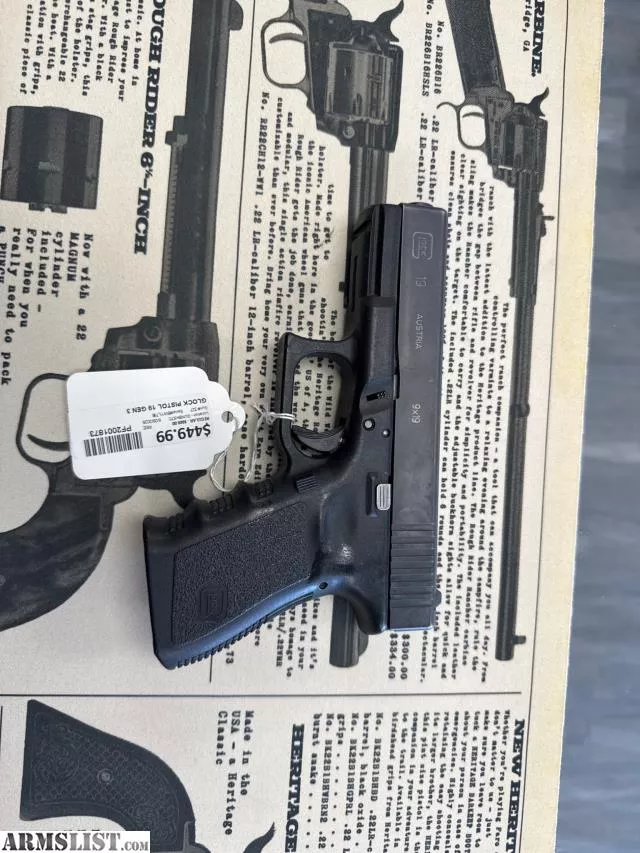Glock 19 Gen 3 No Mag from Pawnco Llc near Goodyear, Phoenix, AZ
