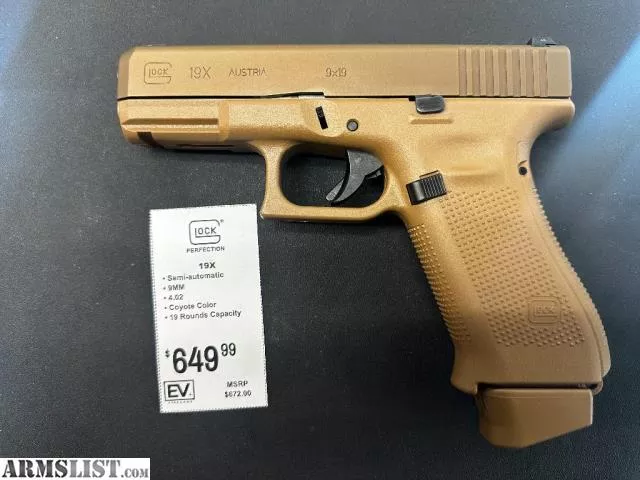 Glock 19X from EV Firearms near Mesa, Phoenix, AZ