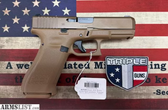 Glock 19xfrom Triple T Guns near Wilmington, NC