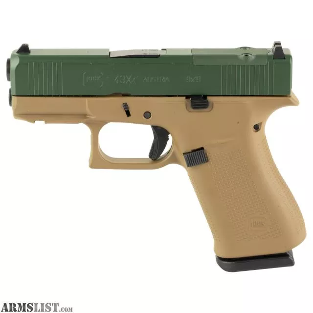 GLOCK 43X MOS Tan Jesse Green from Double M Defense near Frisco, Dallas, TX