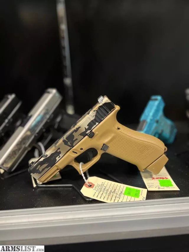 Glock G19xfrom Southern Variety Guns & Ammo Shooting Range near Biscoe, North Carolina, USA
