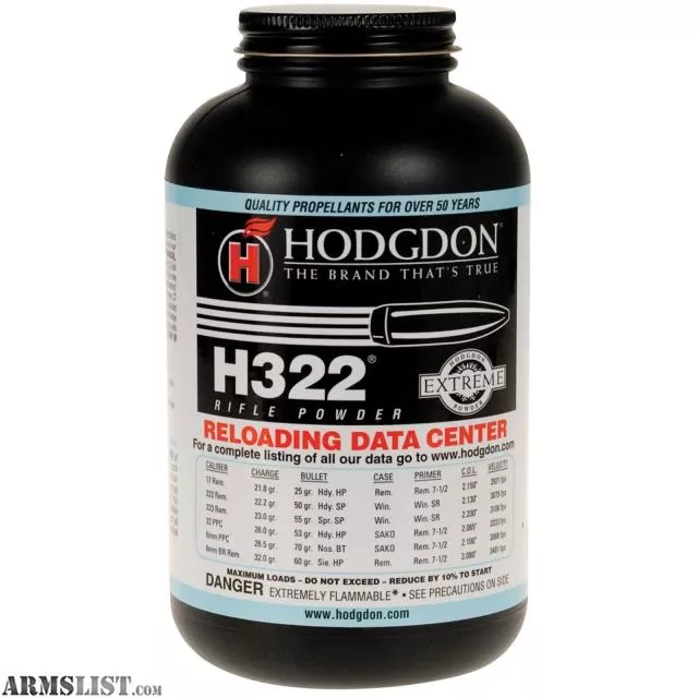 Hodgdon H322 from Shooters Warehouse near Cullman, Huntsville, AL