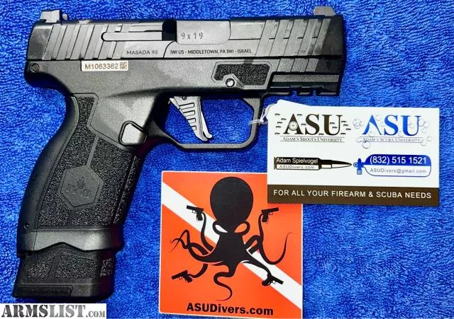 IWI Masada Slim Elite - 9mm - Conroe, TX from Adam’s Shoota University near Conroe, Houston, TX