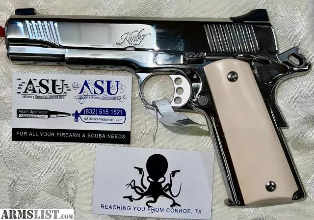 Kimber Stainless II High Polish 5inch 1911 38 SUPER - Conroe, TX from Adam’s Shoota University near Conroe, Houston, TX