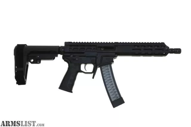 NEW Wraithworks WARSCORP9 Side-charging AR Pistol - Black | 9mm | 8.5" Barrel | 7" M-LOK Rail | SBA3 Brace | Accepts Scorpion Mags from HI-CAP FIREARMS JEWELRY AND MORE near Reno, NV