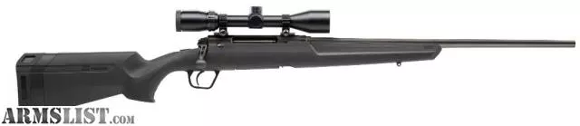 NEWSAVAGE AXIS 6.5CR BL/SYN 22" PKG # 57259|3-9X40 WEAVER KASPA SCPE 6.5 Creedmoor from HI-CAP FIREARMS JEWELRY AND MORE near Reno, NV
