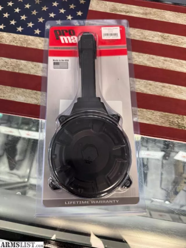 PRO-MAGGLOCK TYPE 40 S&W 50-RD DRUM MAGAZINE from Realm Firearms near Spring Lake Park, Minneapolis / St. Paul, MN
